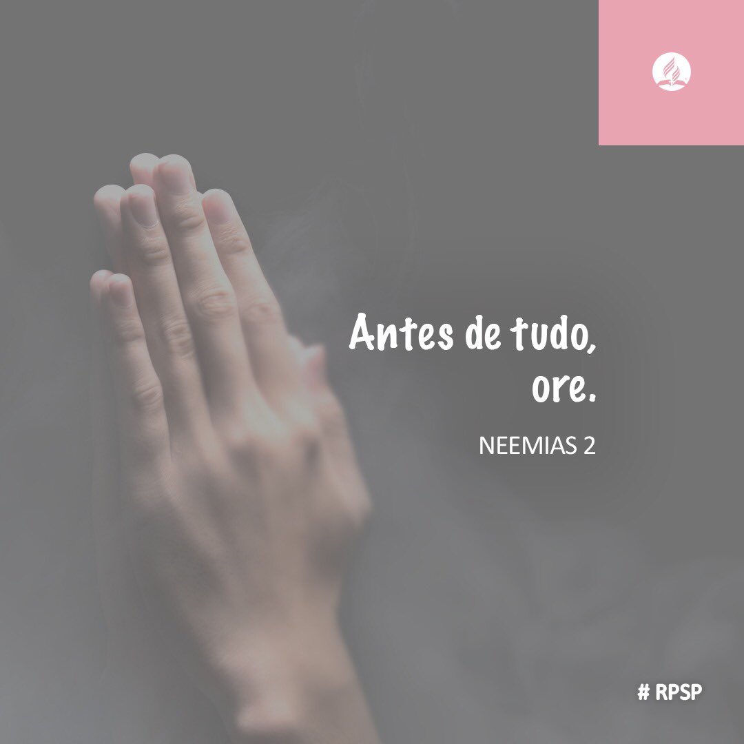 VanderleVianna's tweet photo. Neemias 2

Nos 13 capítulos do livro de Neemias há 10 orações: Ne 1:4-11; 2:4; 4:4,5,9; 5:19; 6:9,14; 13:14, 22, 29.

“O êxito que acompanhou os esforços de Neemias mostra o que podem realizar a oração, a fé e uma ação sábia e enérgica". (Ellen G. White, CBA3 1287)

#PrimeiroDeus https://t.co/F4czbYe00v
