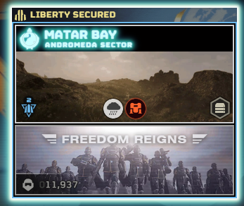 DemocraticStats's tweet photo. 📈🕊️MATAR BAY SECURED - JET BRIGADE DESTROYED - MEISSA UNDER ATTACK🕊️📈

The Helldivers have successfully stopped the Jet Brigade advance towards the Magma Worlds, destroying the unit after only 1 victory.

Matar Bay still stands as a message to every enemy in the galaxy that no matter what 'impossible' odds our enemies throw at us, nothing can beat liberty.

In a desperate movement, the bots have launch an attack on Meissa, with a rather small invasion force (Level 13). And the Incineration Corps unit stationed on Mekbuda has moved to Aurora Bay with unknown objectives.