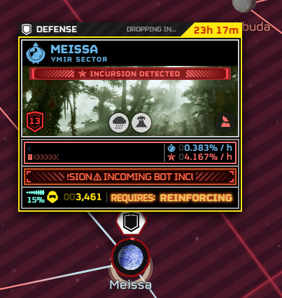 DemocraticStats's tweet photo. 📈🕊️MATAR BAY SECURED - JET BRIGADE DESTROYED - MEISSA UNDER ATTACK🕊️📈

The Helldivers have successfully stopped the Jet Brigade advance towards the Magma Worlds, destroying the unit after only 1 victory.

Matar Bay still stands as a message to every enemy in the galaxy that no matter what 'impossible' odds our enemies throw at us, nothing can beat liberty.

In a desperate movement, the bots have launch an attack on Meissa, with a rather small invasion force (Level 13). And the Incineration Corps unit stationed on Mekbuda has moved to Aurora Bay with unknown objectives.