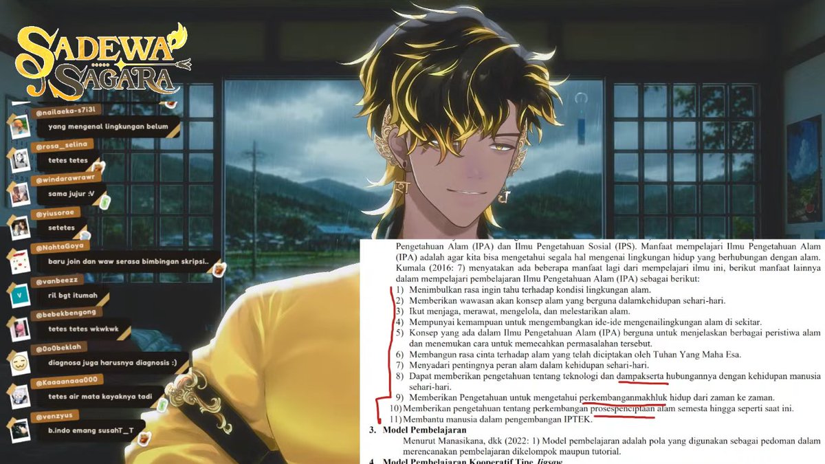 aurellico's tweet photo. hati-hati guys yang publikasi jurnal/skripsi nanti sama dia dikomen on stream AWOWKWKKWKW  

(dia freelance jadi proofreader juga btw, literally GEMES SENDIRI tiap liat typo) https://t.co/XIwc14H9w2