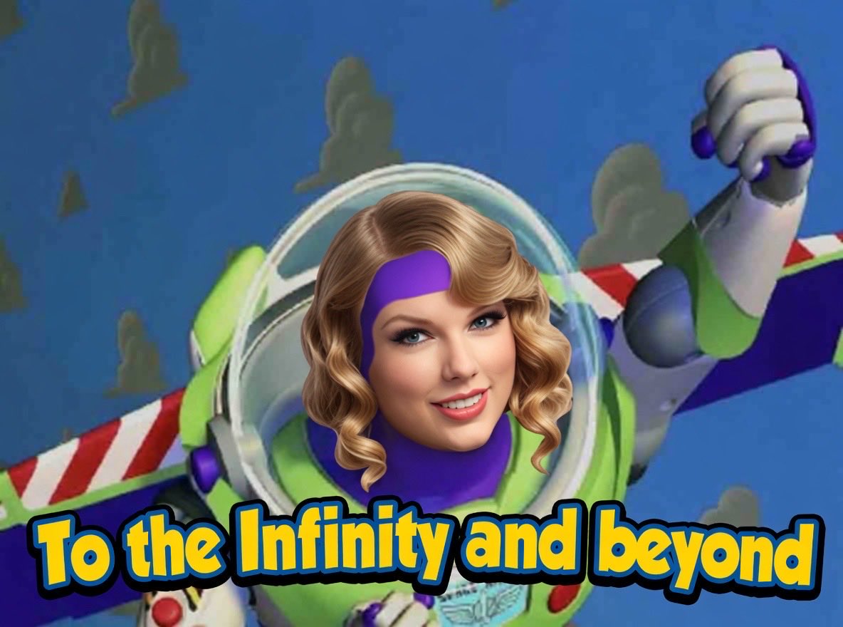 Crypto_Locko's tweet photo. @billboard It's a #Taystory to the Infinity and beyond! ☁️❤️ https://t.co/eWhvH53VG4