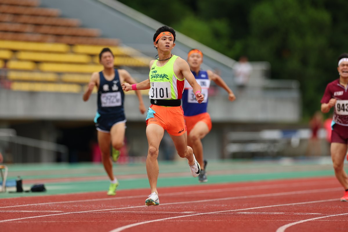 Getsuriku's tweet photo. #IH京都府大会
男子400m決勝
🥇奥村晃大（西京3）47.70
🥈中井裕貴（西京3）48.35

奥村は大会連覇✨ https://t.co/YyLnqaDzg0