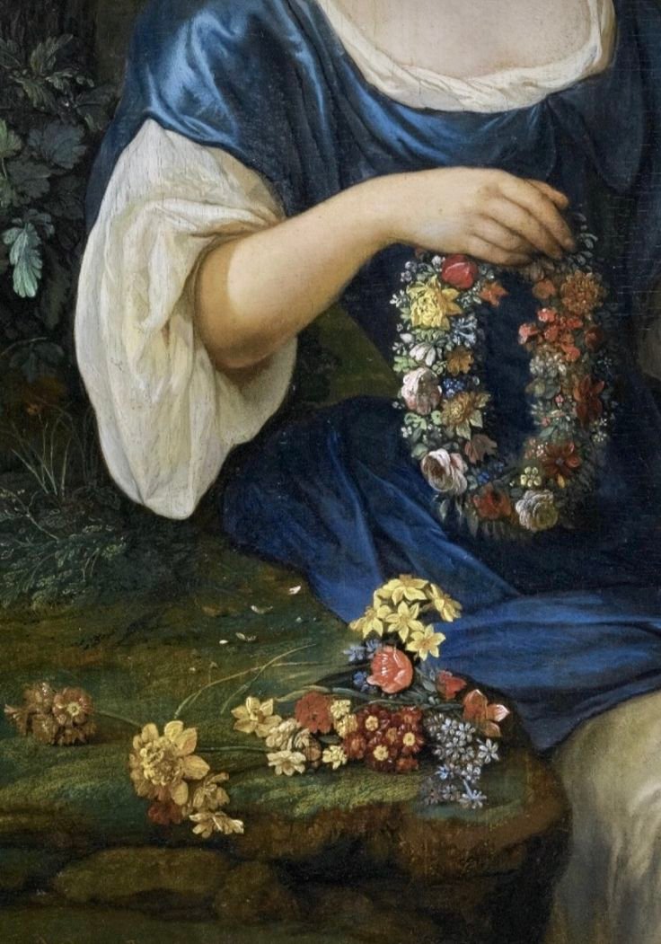 solisteres's tweet photo. Floral Wreaths Details in Paintings 🌼🌸

Before flowers were decoration, they were offerings. Woven into wreaths they honored youth, fertility, abundance and the sacred rhythms of the living earth. https://t.co/5HRPvAhvQ3