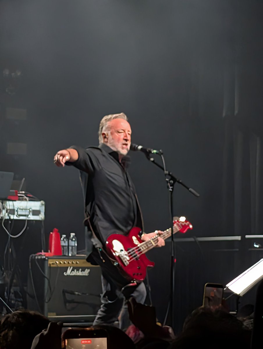 Sidboggle1's tweet photo. @peterhook Hooky, what a privilege to be in that room last night! I only got a ticket because someone else cancelled. That was the most exhilarating, barnstorming gif I've ever witnessed. Can we do it all again next year?? Thank you. https://t.co/sGEyk1OucU