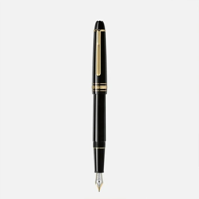 daimarucentral's tweet photo. 【大特価🉐】
#モンブラン が限定大特価！112,200円→67,800円に！ マイスターシュテュック クラシックを #大丸藤井セントラル 楽天市場にて販売中！

ご購入はコチラ↓
https://t.co/GBAhPoGIB2

キャップとボディにはブラックプレシャスレジンを使用し手作業で丁寧に作り上げ、ホワイトのモンブランのシンボルマークの象嵌をあしらいました。 “Montblanc”の文字をエンボス加工したゴールド仕上げのスリーリングと製造番号が入ったゴールドコートのクリップがこのマイスターシュテュック　クラシック 万年筆のタイムレスなデザインを引き立てています🖊