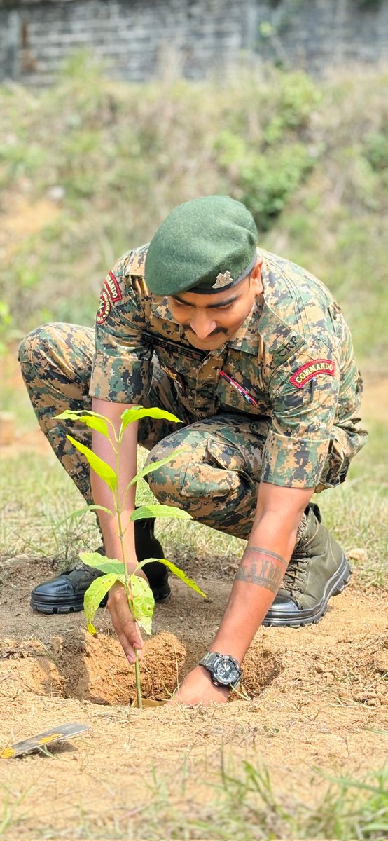 209_CoBRA's tweet photo. On the occasion of #WorldEnvironmentDay, all ranks of 209 #CoBRA participated enthusiastically in the plantation drive. https://t.co/ZHdUpRQSyz