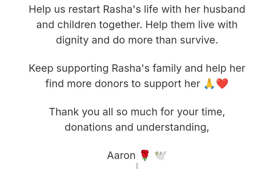Fibbus45's tweet photo. Rasha is *FINALLY* getting treatment (!!!!!😭🙏❤️🎉) but will need to restart her life!

We, Rasha, her doctors &amp; I are beyond grateful for your support 🙏 ❤️ now, after their tent was bombed her family needs a new tent &amp; phone, $2607

Help them restart!

https://t.co/RSmbJ8S6GJ https://t.co/fCwDuMJG06