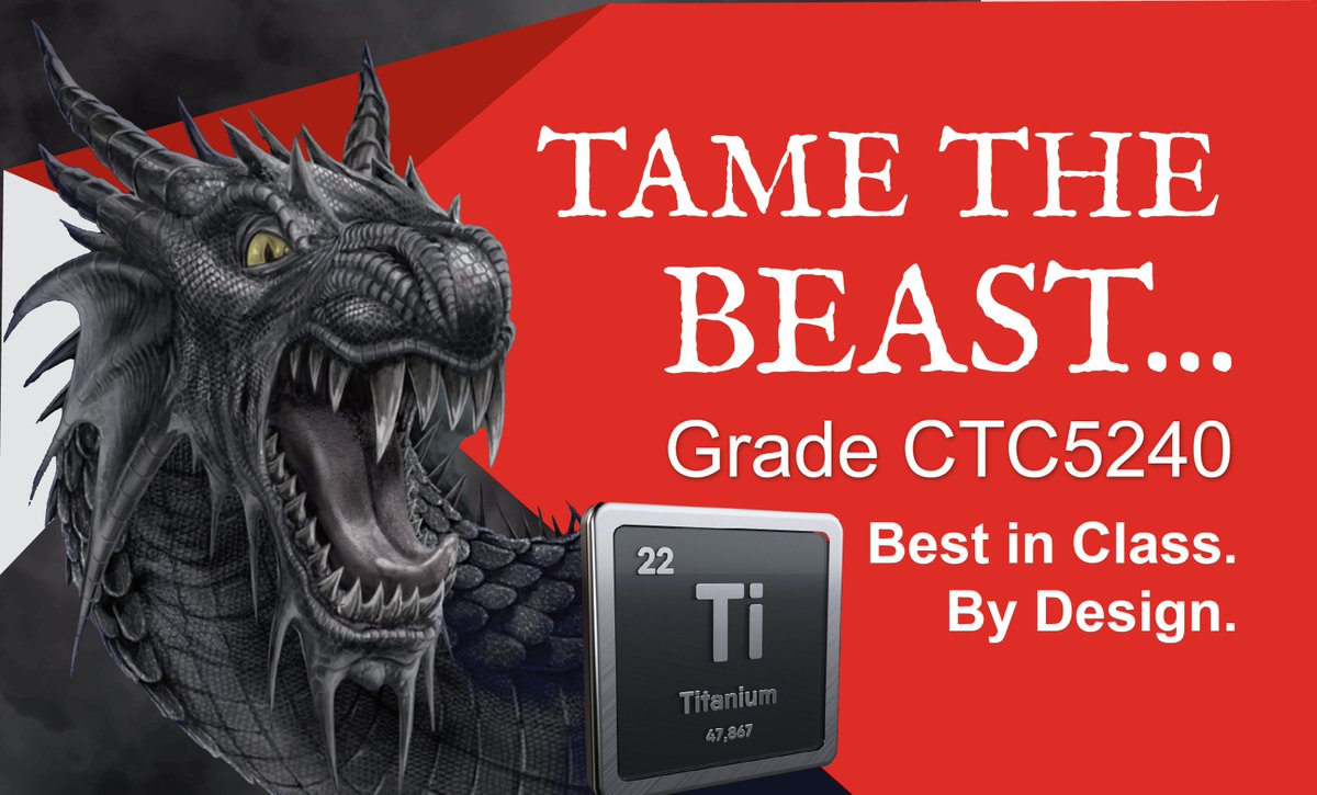 Ceratizit_Tools's tweet photo. Titanium machining is demanding.
Thatโs exactly why our CTC5240 grade of indexable inserts has been specifically designed and engineered for titanium machining. Best in Class. By Design.
#Titanium #TiMachining #titaniummachining #manufacturing #MACH #MACH2026 https://t.co/v40362YKdP