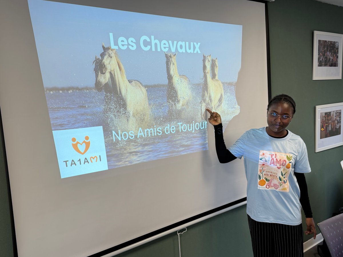 TA1AMI's tweet photo. Magnifique conférence sur les chevaux. TA1AMI est à cheval sur l'aide aux plus défavorisés... https://t.co/oWe6L1bQlI