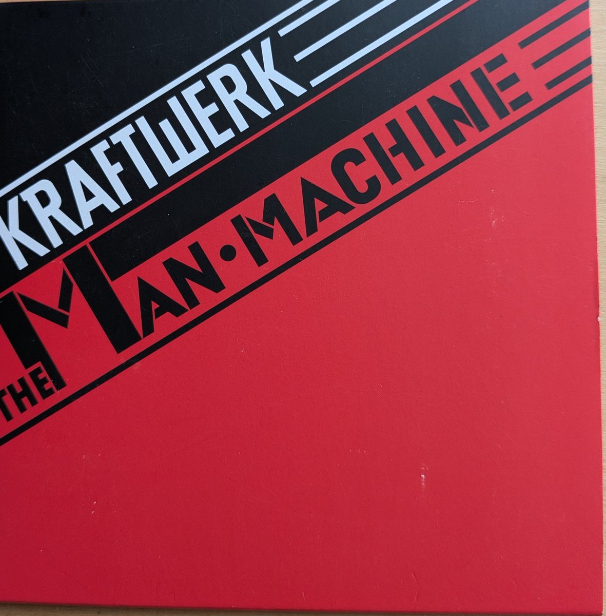 TomJones1875's tweet photo. Off down the smoke shortly to see these guys Tonight so this morning's coffee tunes supplied by @kraftwerk #ManMachine https://t.co/YBrsNtk1mm
