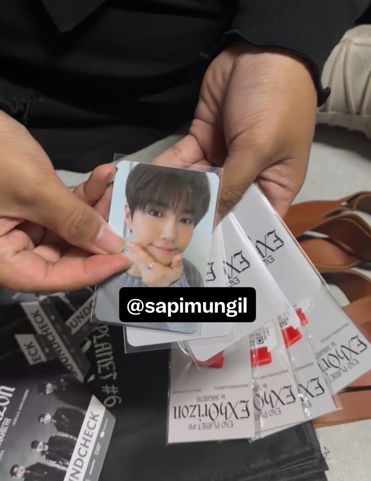 sapimungiI's tweet photo. WTT Exo Planet #6 EXhOrizon Jakarta
Have : SUHO 
Want : SEHUN, CHANYEOL
Tuker di venue sabtu 6 juni 2026
#EXhOrizoni_in_Jakarta #exoplanet6 #sehun #kyungsoo https://t.co/dgXAZdUB9F