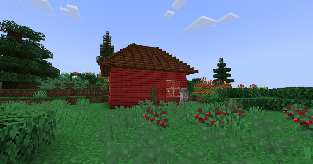EchtoSkeleton's tweet photo. First day on the Dormiecraft server. I built myself my starter house on a small island and went treasure hunting. Tomorrow I will make a farm so that I can stop running out of food https://t.co/QYfhohKMa1