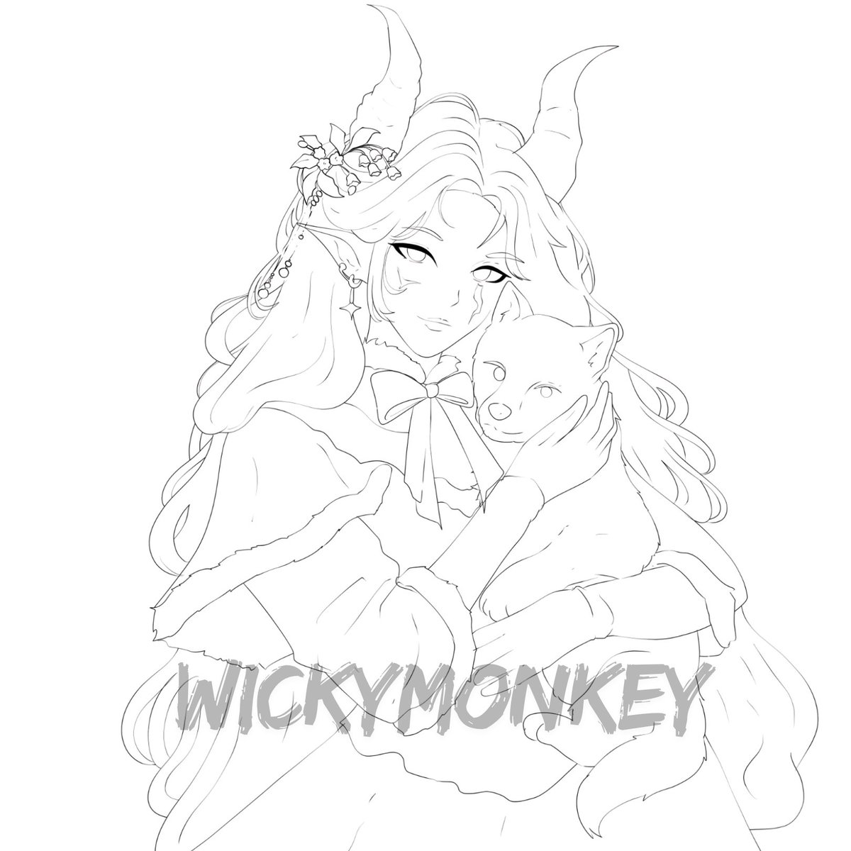Wickymeeee's tweet photo. Last sketch in this month^^ yuhuuuu #smallartist #artmootsㅤㅤㅤㅤ https://t.co/Porb3R3ibI