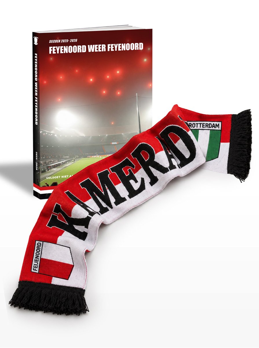 FRFC1908's tweet photo. Nog een paar dagen de tijd om het enige echte (!) Feyenoord supporters jaarboek te bemachtigen. Tot en met dinsdag kan jij je 100% verzekeren van het 15e jaarboek alweer. Mis het niet! 🙏
FEYENOORD WEER FEYENOORD

https://t.co/sEMOxmvoPP https://t.co/EOpjNUMB7R