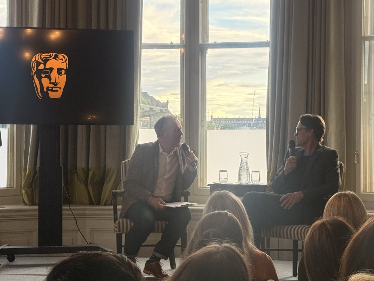 emmajboa's tweet photo. Lovely @baftascotland event @thebalmoral with Dougray Scott - a fascinating conversation imbued with integrity, humility and humour. https://t.co/LnBQFPhKdq