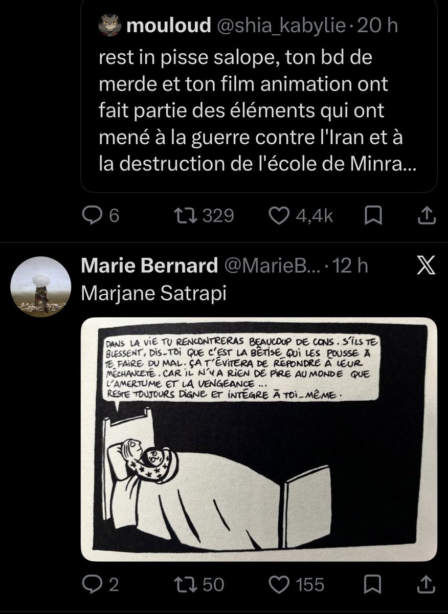 sl_nathalie's tweet photo. La meilleure réponse à ce tas de merde. https://t.co/RZnjy5KwJv