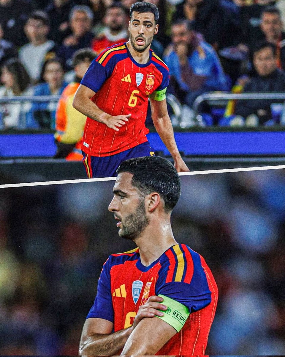Afc_updateslive's tweet photo. Mikel Merino captained the Spain National team coming on in the 68th minute in their international friendlies against Iraq yesterday 🇪🇦 https://t.co/hgNuvieCPl