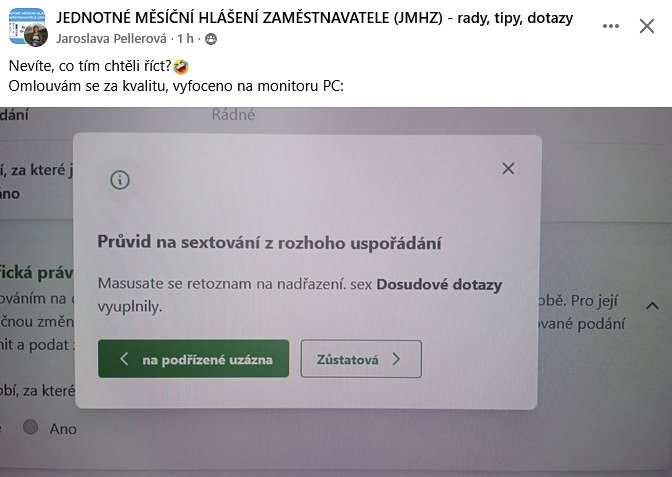 Velky_Gadzo's tweet photo. Jednotné měsíční hlášení, sranda pokračuje. https://t.co/85L9UzHZ4B