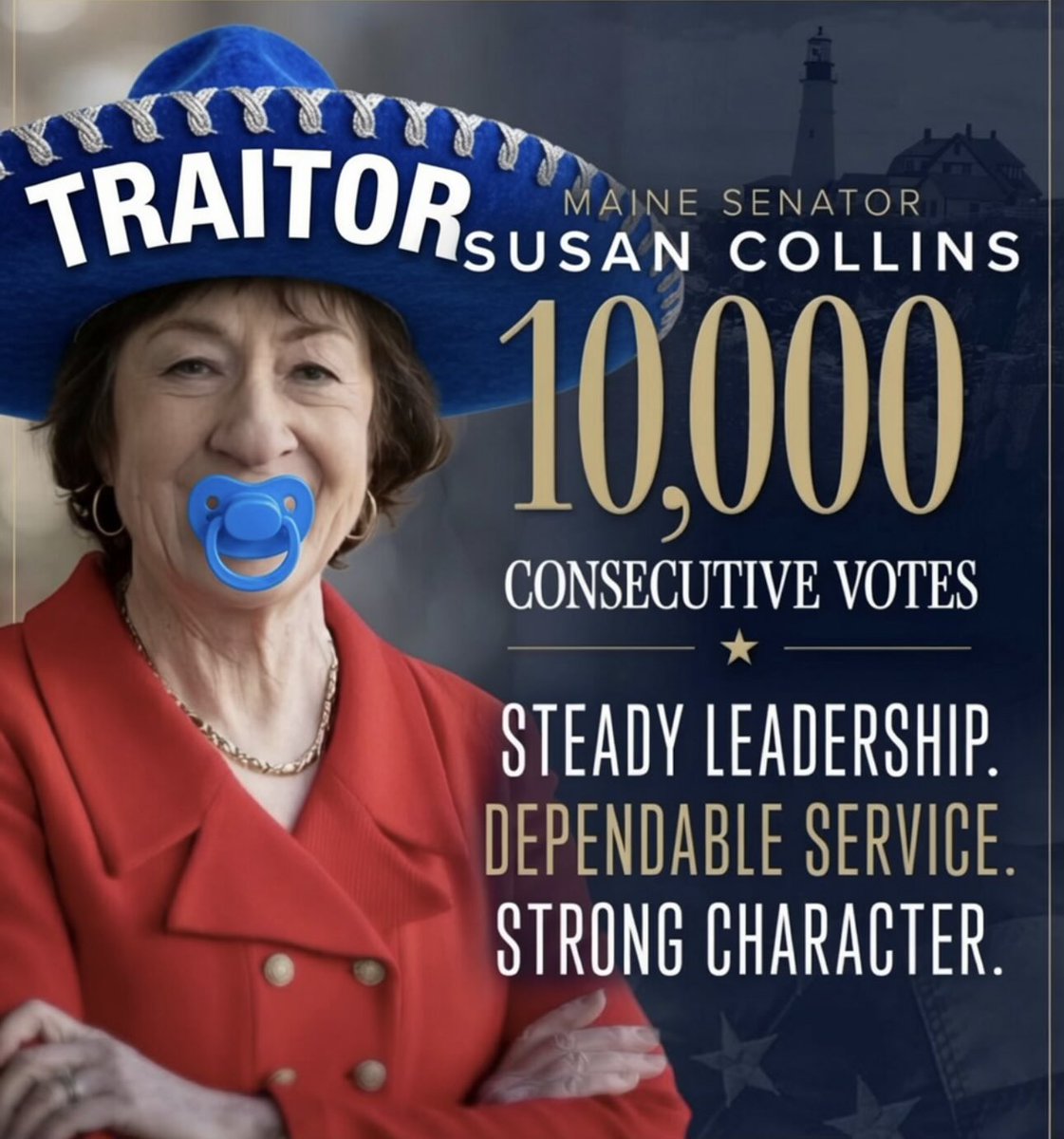 crazdbuny's tweet photo. @SenSusanCollins https://t.co/bMWDnKdUg1