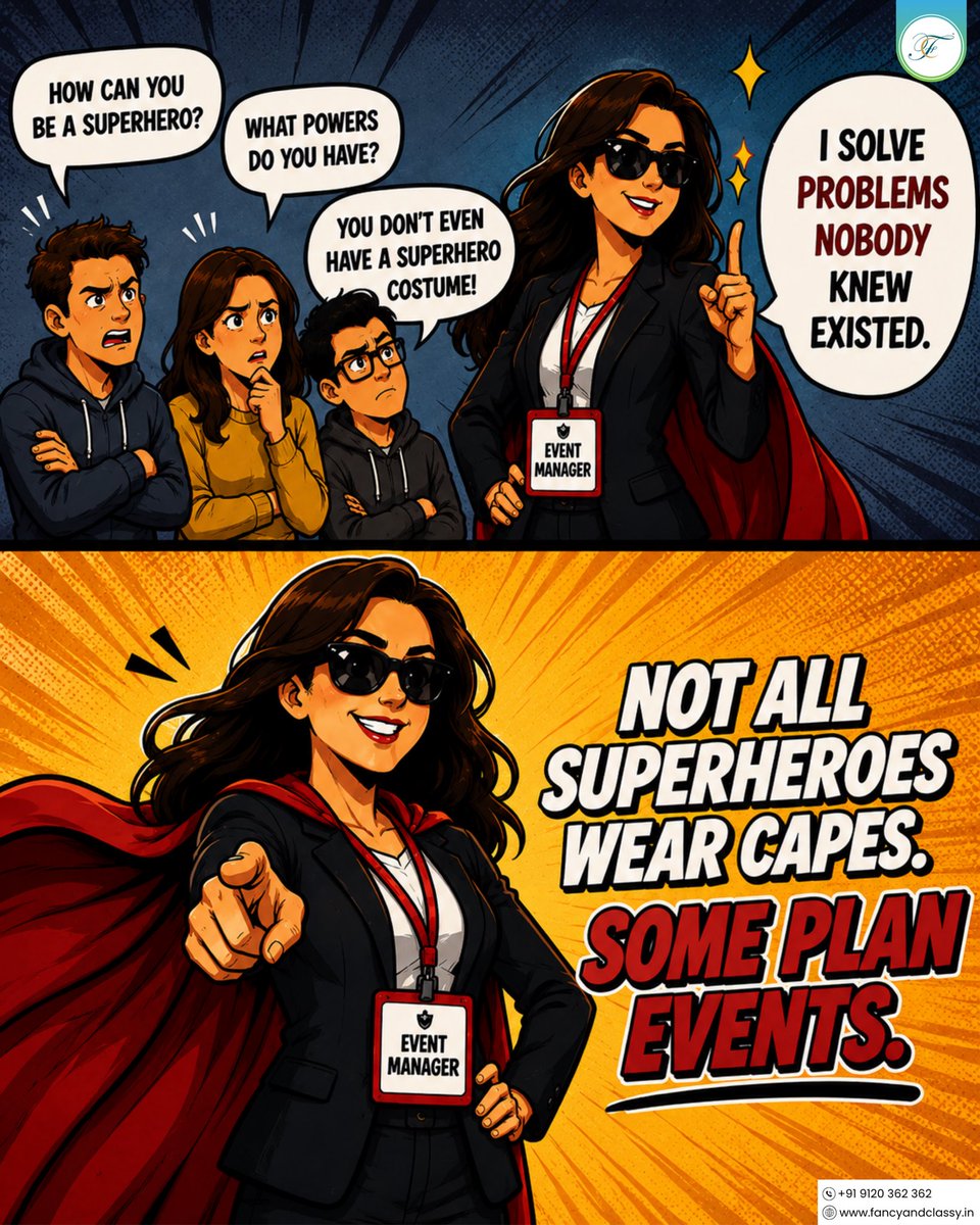 fancyandclassy's tweet photo. What's your superpower?

Reach out: https://t.co/kjFoqIqr6y

#fancyandclassy #dreamevents #B2Bevents #corporateevents #events #FancyAndClassy_in https://t.co/MxauL9kdDD