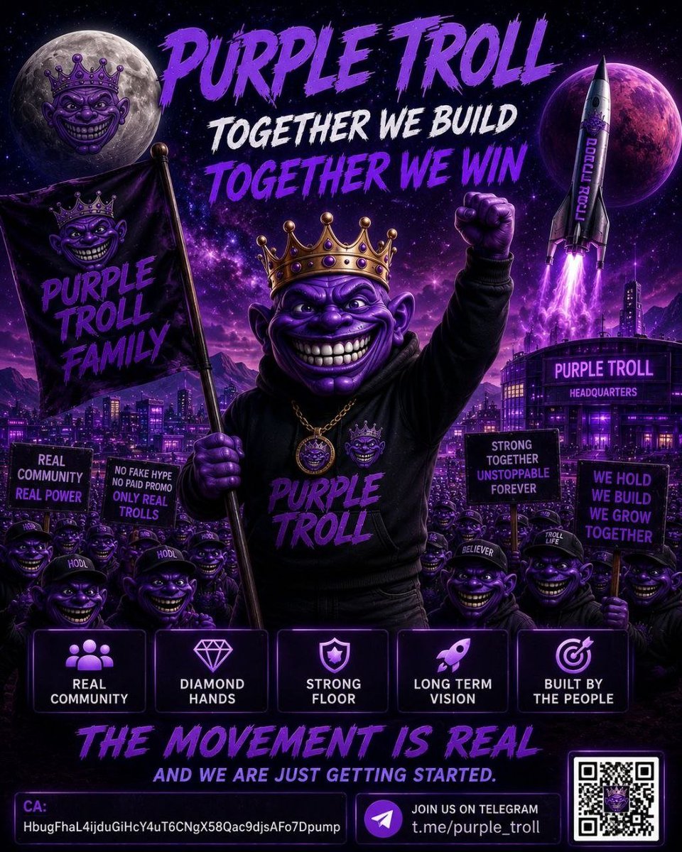 sha616's tweet photo. @Borg_Cryptos GM from @purpletroll_cto https://t.co/aJTjJjR14c