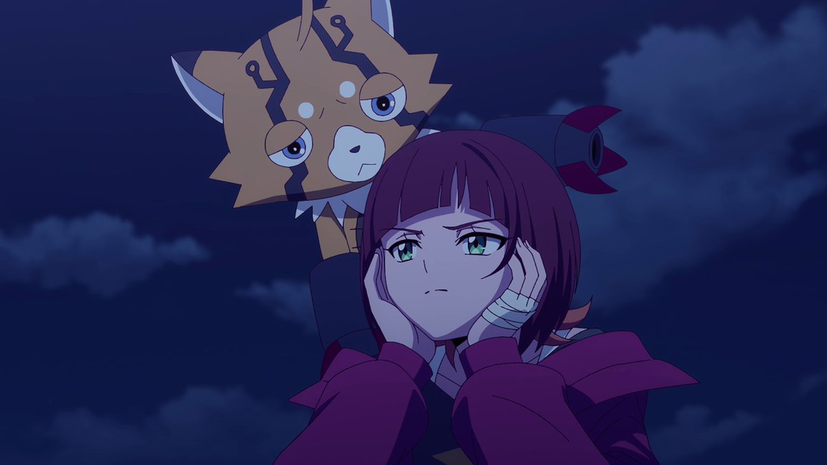 digimon_tv's tweet photo. あらすじ＆先行カット公開
￣￣￣￣￣￣￣￣￣￣￣￣
TVアニメ『DIGIMON BEATBREAK』
第𝟑𝟒話「仮面の奥」
一計を案じ、連続誘拐犯を捕まえたトモロウ。翌日、病院の屋上でアスカといるところに、ミハルが現れる。その不思議な雰囲気に思わずアスカとの思い出を語っていると、誘拐犯が釈放されたとの連絡が入り……。

▼6月7日(日)
9:00 - フジテレビ他にて放送開始
9:30 - TVer・FODにて配信開始

#デジモン #Digimon　
#ビートブレイク #BEATBREAK