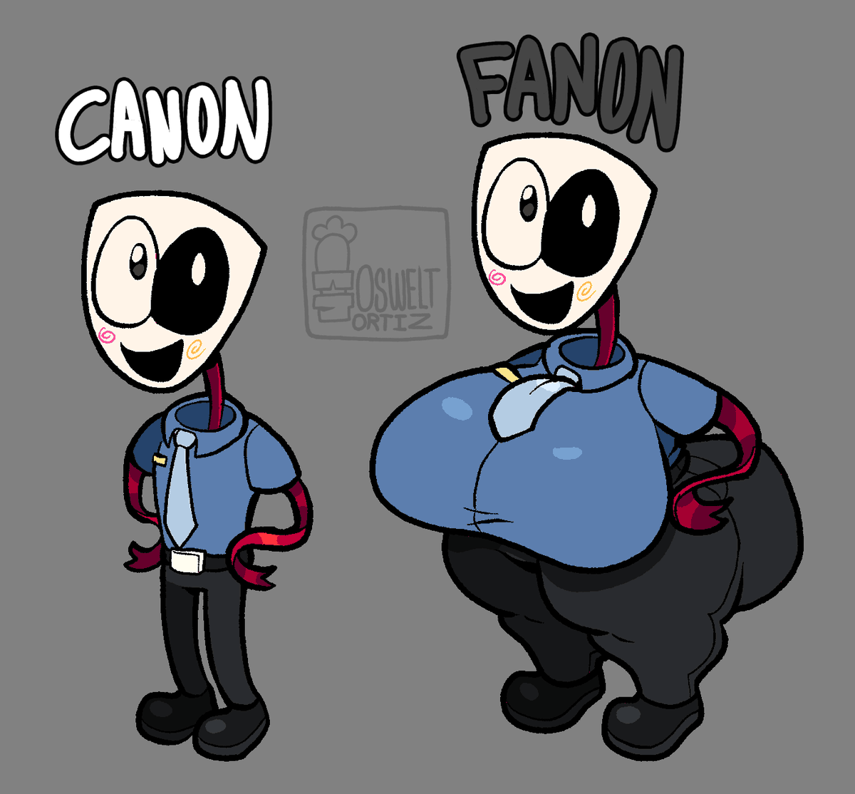 OsweltOrtiz's tweet photo. The Amazing Canon vs Fanon Circus https://t.co/A0YWg11Chx