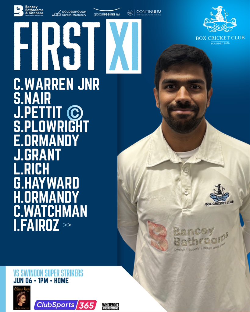 BoxCricketClub's tweet photo. Team news for Saturdays league games https://t.co/PZHd8aD8S2