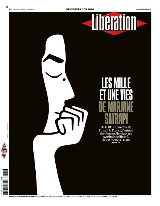 _Marcel_Samba_'s tweet photo. J’espère sincèrement que cette Une ne fera pas trop "souffrir" la rédaction de @libe. https://t.co/Zk6kFa6uqD