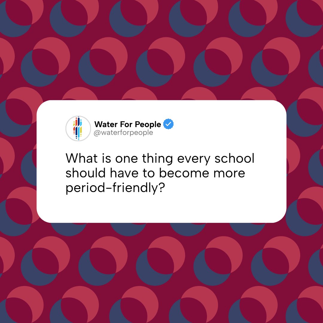 ankoleroyalty's tweet photo. I think every school should be able to/ work towards ensuring that they have pads to save a girl on a day she’s unprepared for her period.

What is one thing every school should have to become more period-friendly?

#WASHformenstrualhygiene 
#MenstrualHealth 
#PeriodFriendlyWorld https://t.co/yaofublgJO