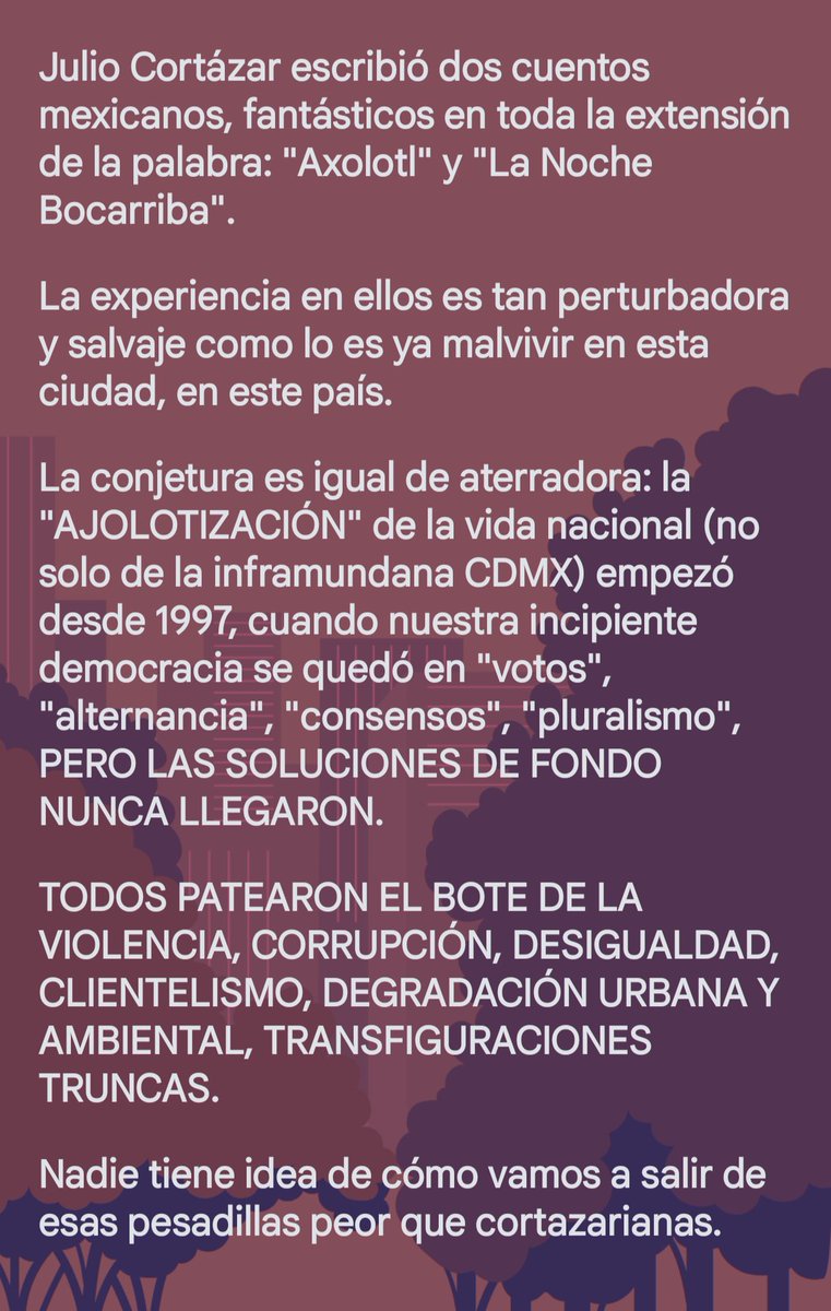 Paco_Vite's tweet photo. @Arouet_V @craviotocesar @ClaraBrugadaM Va idea impopular 😈

Nótese que la misma coalición que desgobierna esta distopía desde 1997, es la que ascendió a todo el país desde 2018

La ¿oposición? parece que se encerró en su "Jaula de la Melancolía" desde entonces

Pero pss las "alianzas"...

Disfruten sus pesadillas https://t.co/ghN1R1nKGE