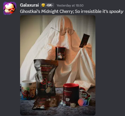 RealGhostkai's tweet photo. Some people are REALLY enjoying my new tea aren't they @XPBrewHQ ? https://t.co/du7obR84hI