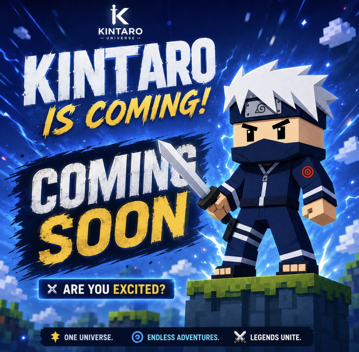 KINTARO_e's tweet photo. ⚔️ KINTARO IS COMING
The legend begins soon…
Who’s ready? 👀. #Kintaro #KintaroUniverse #GameF ⚔️ KINTARO IS COMING…
The legend begins soon. 👀
Are you ready to enter the Kintaro Universe?
Drop a ⚔️ below if you’re joining from Day 1.
#Kintaro #KintaroUniverse #GameF
::
Tags:
@Pumpfun @solana @AxiomExchange