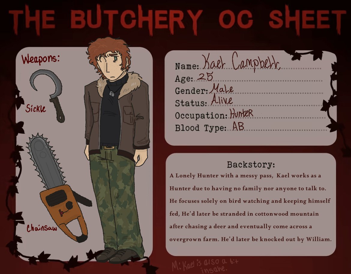 JadensFishes's tweet photo. Sowwy guys not a blooddebt post but hi look at my butchery self insert 

"Why is he with William" 
Because I yumeship with him sigh,... beat me with rocks I guessss https://t.co/IDU4xZz5zh