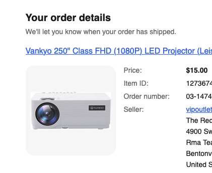 SpongeOfGiving's tweet photo. @glitchaddicts Got one! Been looking for an affordable projector for a while tbh! Thanks! https://t.co/xCwepuryuY
