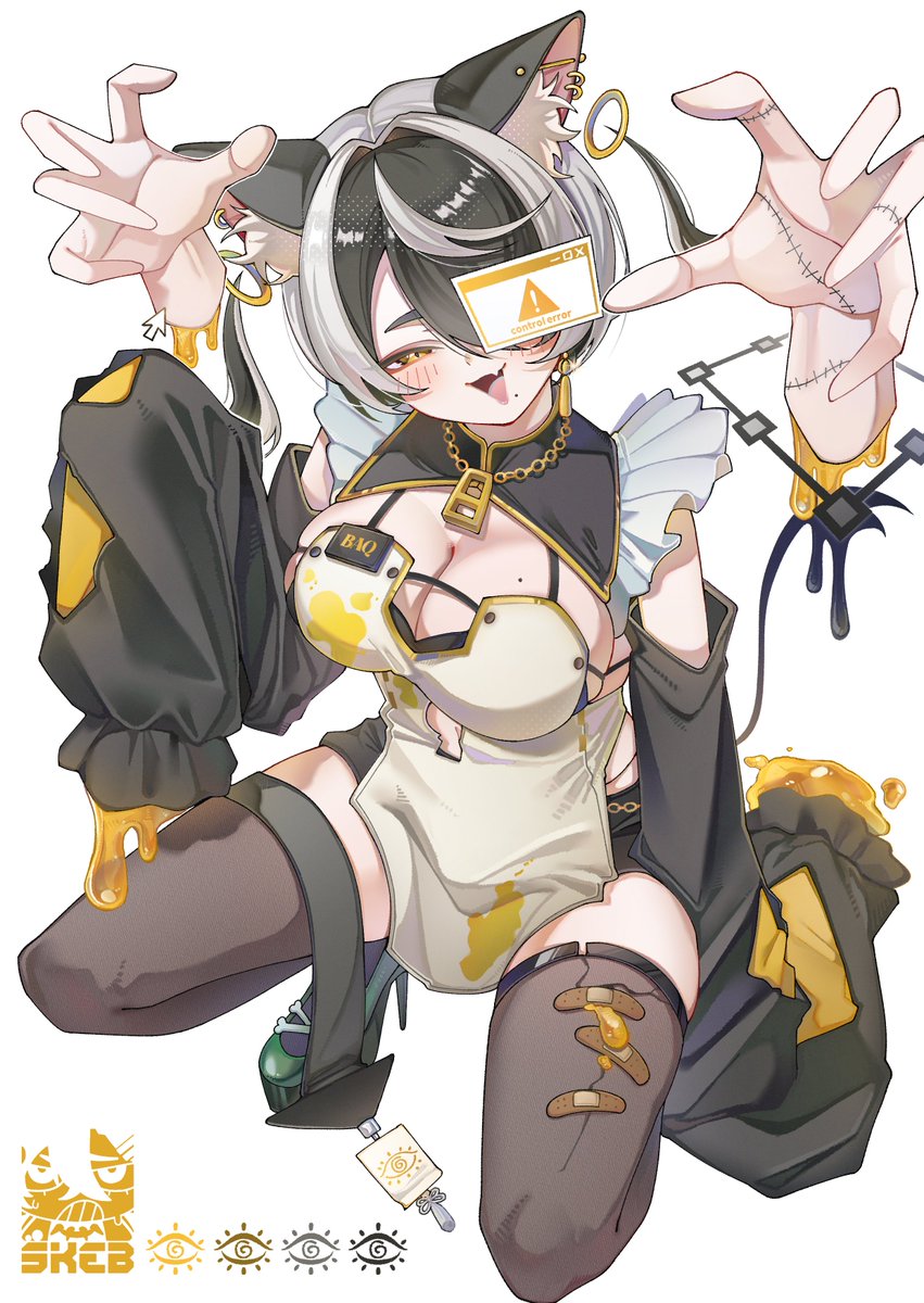 Doom_yorusen's tweet photo. リクエストありがとうございました!! 🤍📷 🖤
#skeb https://t.co/4FbhudAqdb