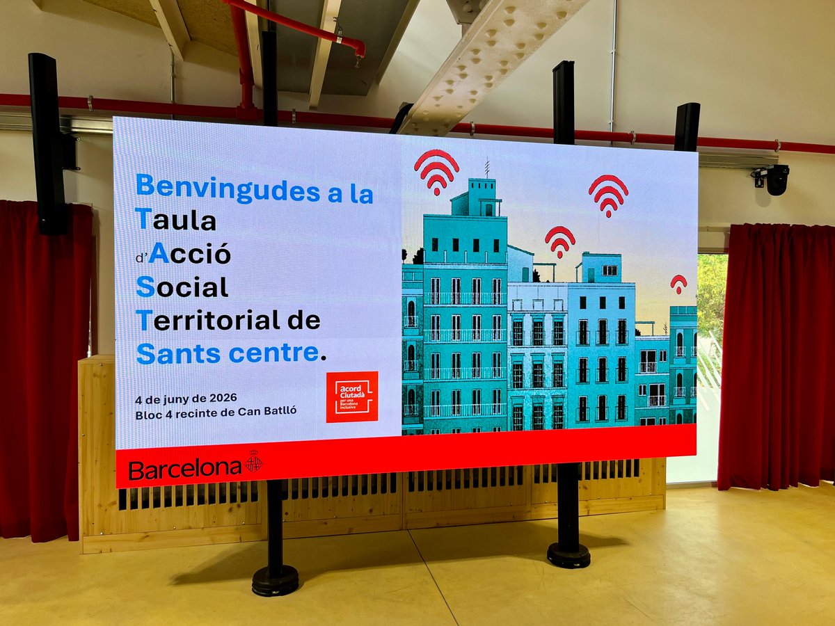 centrecanpedro's tweet photo. Ahir vam participar en la Taula d’Acció Social Territorial de Sants, centrada en la bretxa digital. Un espai de trobada entre administracions, serveis, entitats, ONG, voluntariat i ciutadania per compartir mirades i avançar cap a una societat més justa, inclusiva i connectada.💙 https://t.co/Oi4oeCmxP6