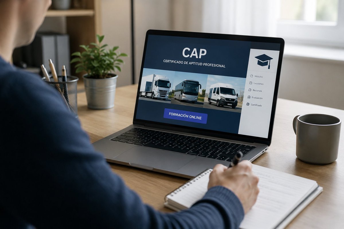 Transcalit1962's tweet photo. 🚛💻 El CAP inicial podrá realizarse online en las próximas semanas. La nueva modalidad facilitará el acceso a la profesión y podría ayudar a incorporar nuevos conductores al sector.

Por ahora, el CAP continuo seguirá siendo presencial.

#CAP #Transporte #ConductorProfesional https://t.co/gXWwgRpvHQ