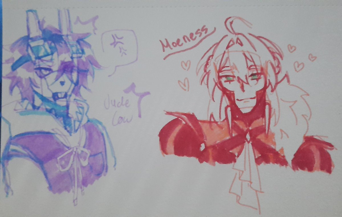 Makiitspin's tweet photo. #sharplow highlighter doodle https://t.co/JsB8r49kVY