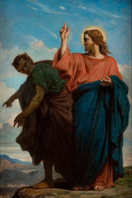 trad_west_'s tweet photo. Jesus Christ is the standard of perfect manhood.

He had unmatched courage, unwavering discipline, selfless love &amp; bold truth.

If every man today would strive to be like Christ,
the whole world would be transformed.

This is your call: Pick up your cross &amp; follow Him! https://t.co/qBkupQDNsk