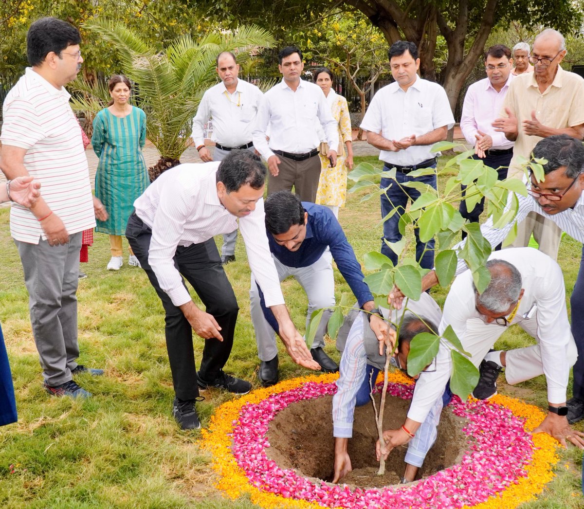 official_dda's tweet photo. On the occasion of #WorldEnvironmentDay2026, a Plantation Drive was led by Vice Chairman, DDA, Shri N. Saravana Kumar at Aravali Biodiversity Park, New Delhi.

The initiative reaffirmed the commitment towards environmental conservation, urban biodiversity, and a greener, more sustainable future. Participants came together to plant saplings and contribute to building a healthier environment for generations to come.

Every tree planted today is an investment in a greener tomorrow. 

#WorldEnvironmentDay #GreenDelhi #DDA #DDAGreens