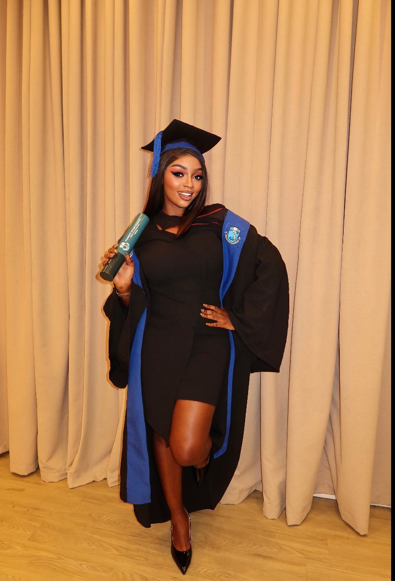 Realrhozer's tweet photo. Congratulations to me on my convocation 
B.A. Linguistics and Communication studies 🎓 https://t.co/VFUgR65siw