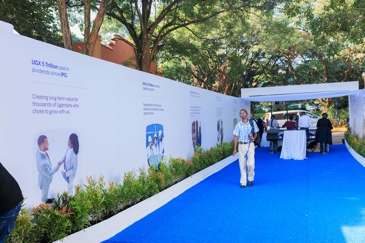 stanbicug's tweet photo. 𝗔𝗥𝗥𝗜𝗩𝗔𝗟𝗦: The 20th Stanbic Uganda Holdings Limited Annual General Meeting.

Follow #StanbicAGM for more details. https://t.co/GEmE1Qnibp