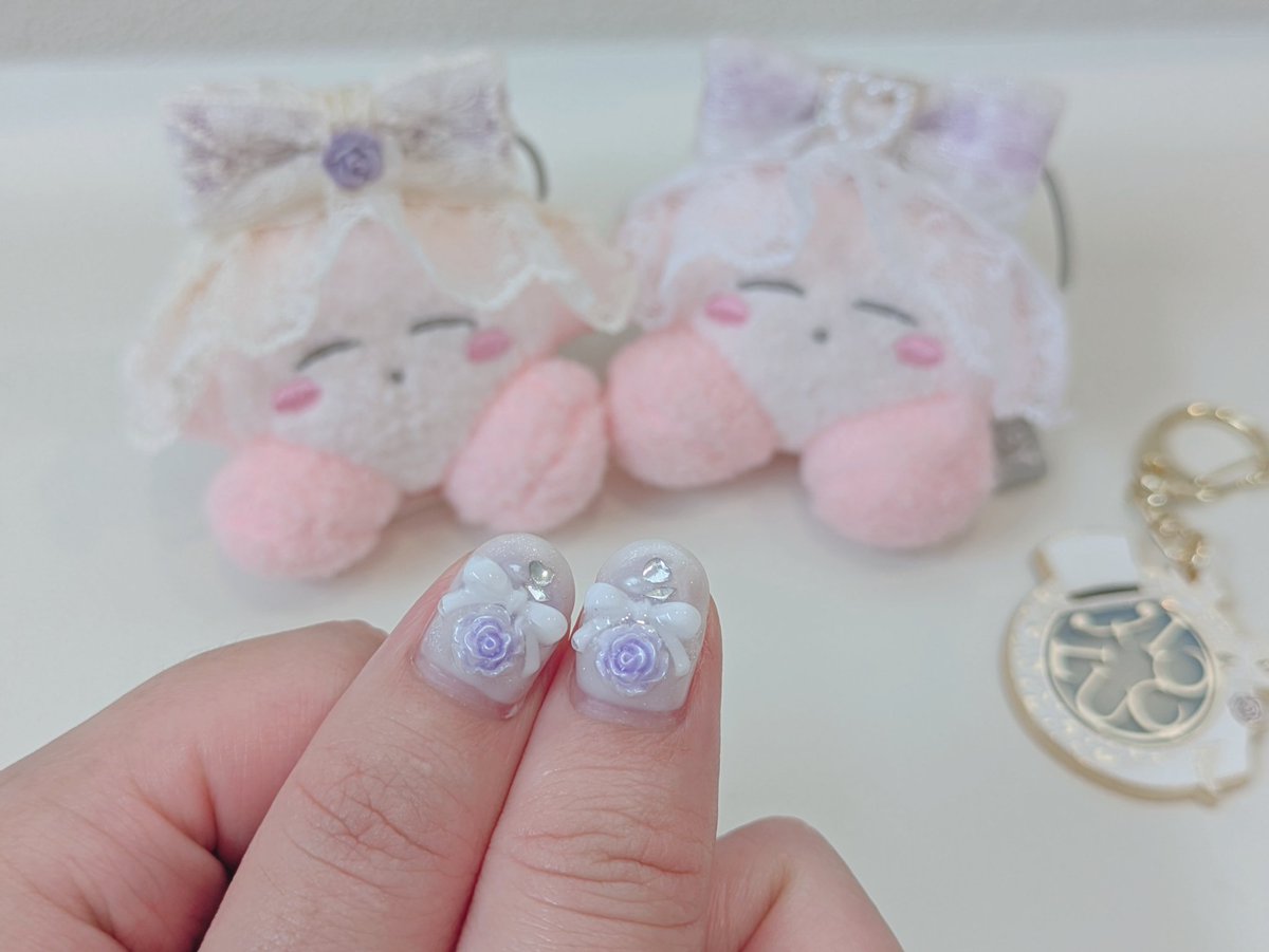 AzukiMea1998's tweet photo. ルッチお誕生日お祝いネイル🐆🌸
#めあぽよ日記 https://t.co/I0bPItjxkm