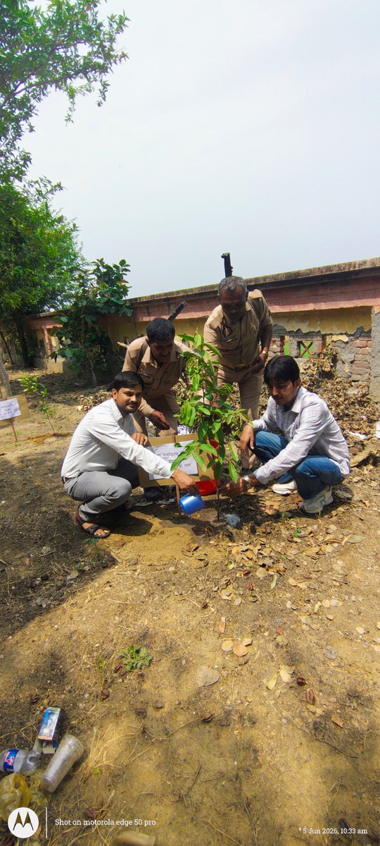 DPOsml's tweet photo. 🌳 विश्व पर्यावरण दिवस पर विशेष पहल 🌳
​विश्व पर्यावरण दिवस (5 जून) के अवसर पर जिला प्रोबेशन कार्यालय एवं उससे संबद्ध इकाइयों में वृक्षारोपण कार्यक्रम का आयोजन किया गया।
​इस मुहिम के तहत कार्यालय परिसर में विभिन्न प्रकार के छायादार और फलदार पौधे रोपे गए @dm_shamli @upmahilakalyan https://t.co/gcdJCQbNDm