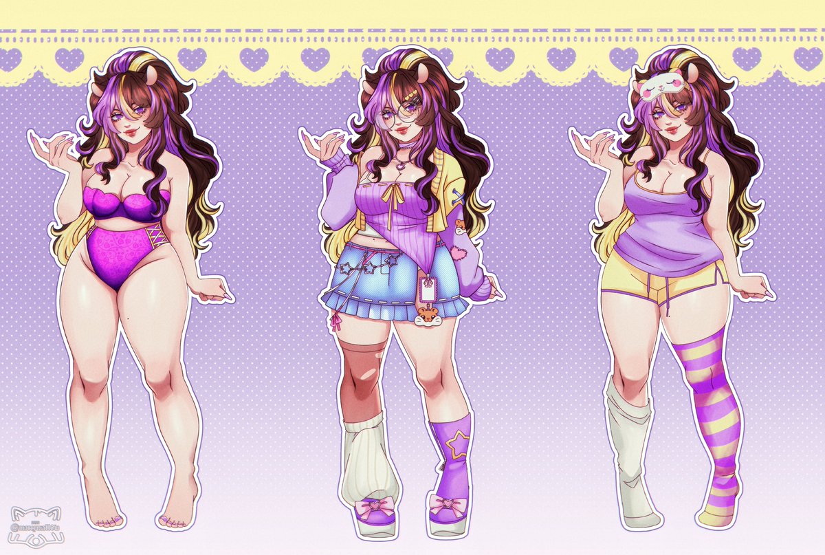 Lilli_VT's tweet photo. Oiii eu oficialmente nasci!!

Pra quem não me conhece eu sou aquela lá a Lillivt a vtuber hamster, kpoper, napolitana de uva, imensa, mendiga virtual e muitos outros títulos kkkkkkkkkk 

Estou chegando na reta final do meu debut e queria deixar aqui minha refsheet feita pela linda @Marcymall0w !!🐹🍨💜