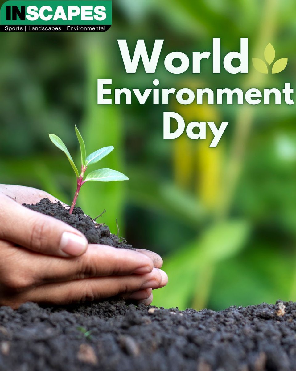Inscapesonline's tweet photo. Happy #WorldEnvironmentDay ! 

Small actions collectively have a huge impact on the planet. Which is why we are committed to contributing towards a sustainable future by reducing our carbon footprint! https://t.co/2l0Ocrz8XX