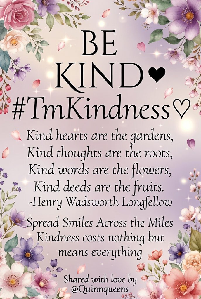 vinaymishra1961's tweet photo. @Quinnqueens @BraulioLamas @nena_bovb51 @musfaca @Jilliemary @sasha_stana @nuvisionquestt4 @tripletsfan19 @___B4U @suriyamaham @majd9757 @insaurraldeh @GFBS17 @HumbleIndian @mamiRD_ @AngelickaStrada @MagDivina @jet_new @__B4U @mamird .•*⁀•🍃💛🍃
¸.• ´¸.•*´¨) ¸.•*¨) .•*⁀•
(¸.•´ (¸.•'* 🍃💛🍃¸¸¸.•*⁀•
ℬ𝑒 𝒦𝒾𝓃𝒹
❤#TmKindness🎀
❤@Quinnqueens💫🙏
“Do more of what makes you happy, life’s too short for regrets.” https://t.co/odQTIT2axd
