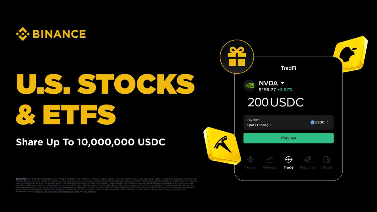 Binance tweet media