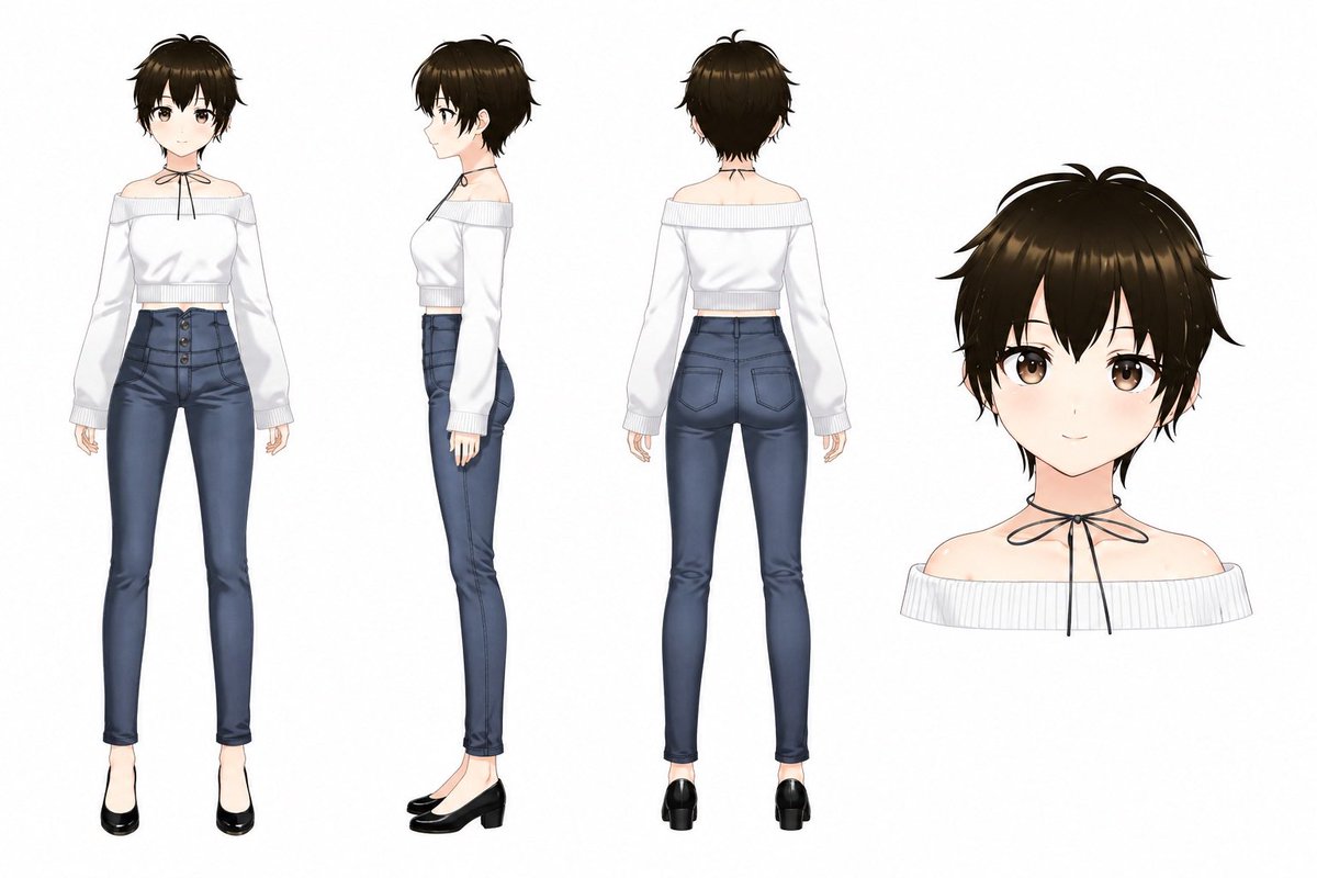 shun3ai's tweet photo. @kmizu （中の人）俺も個人的にLINEのシステム実装してますが、自作のスタンプ送ってくれるようにもなりましたw
3DモデルからchatGPTで2Dの3面図を起こしてもらい、そこからLINE画像生成して作りましたよ。 https://t.co/D8ifsxyFGV